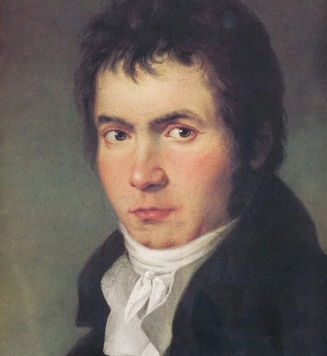 Людвиг ван Бетховен, портрет 1804-05 годов работы Йозефа Виллиброрда Мелера