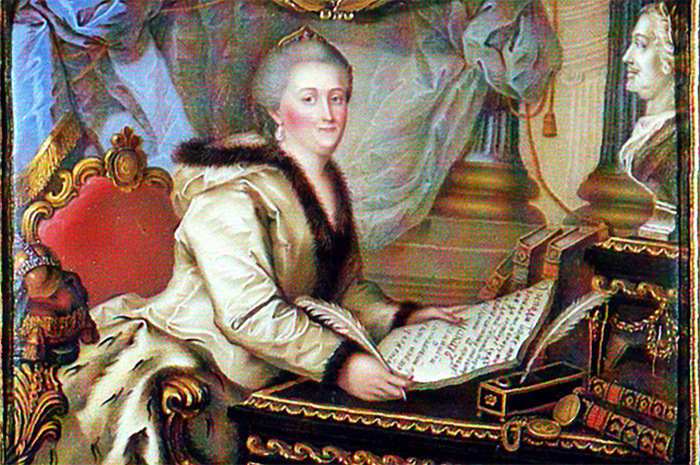 Екатерина II петицию подписала и свадьбу любимыцы разрешила.