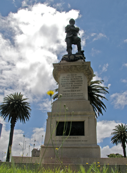 Памятник Гордону. / Фото: ru.wikipedia.org