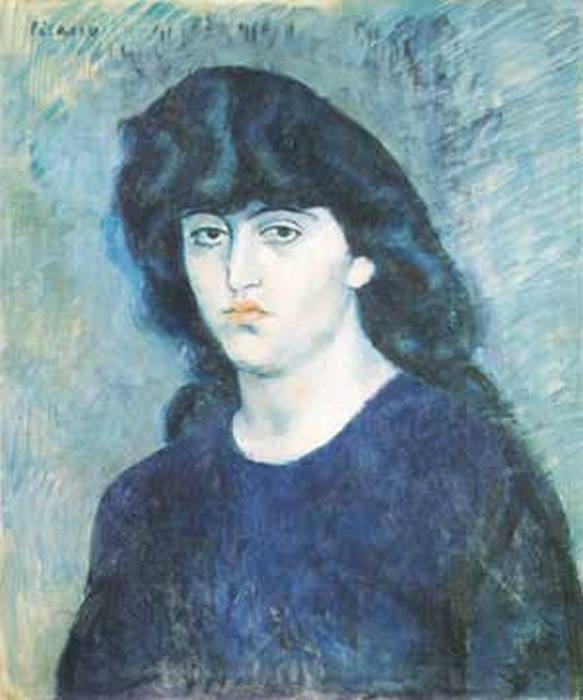 «Портрет Сюзанны Блох» Пикассо.