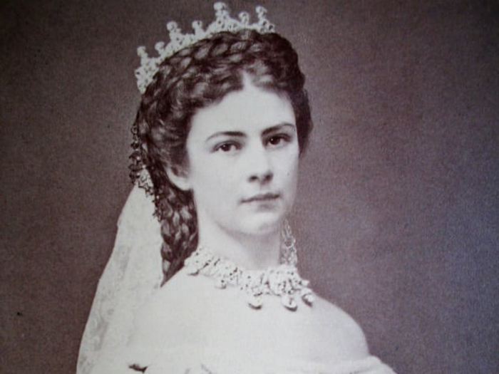 Императрица Елизавета Баварская.