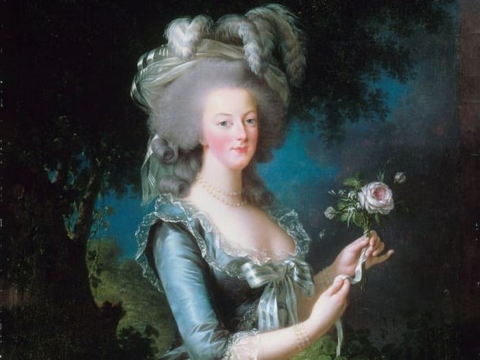 Французская королева Мария Антуанетта.
