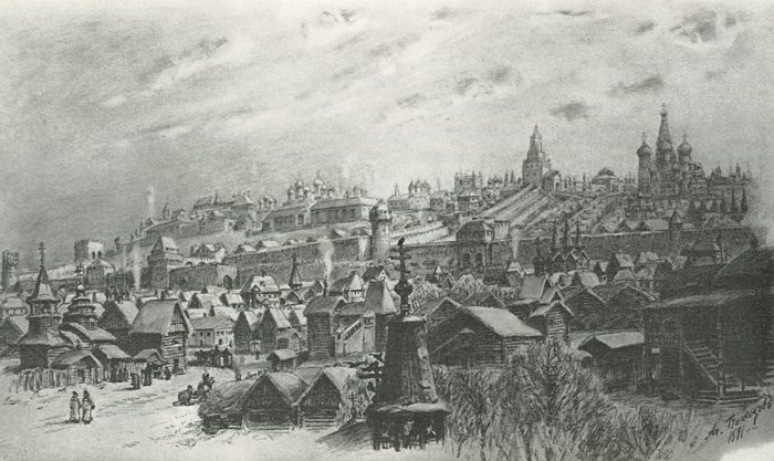 Москва XVI века.