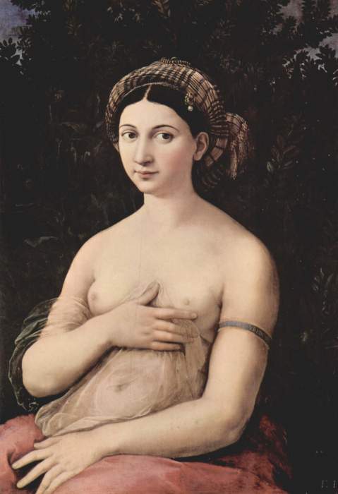 Рафаэль, «Портрет молодой женщины, или Форнарина», 1518—1519