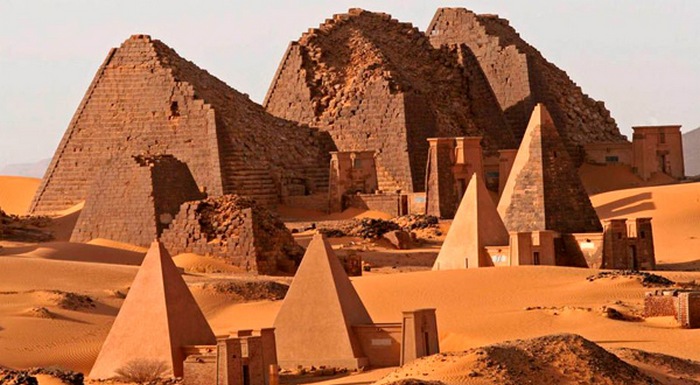 Пирамиды древней Нубии.