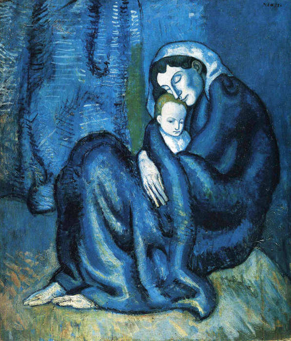 Пабло Пикассо «Мать и дитя».