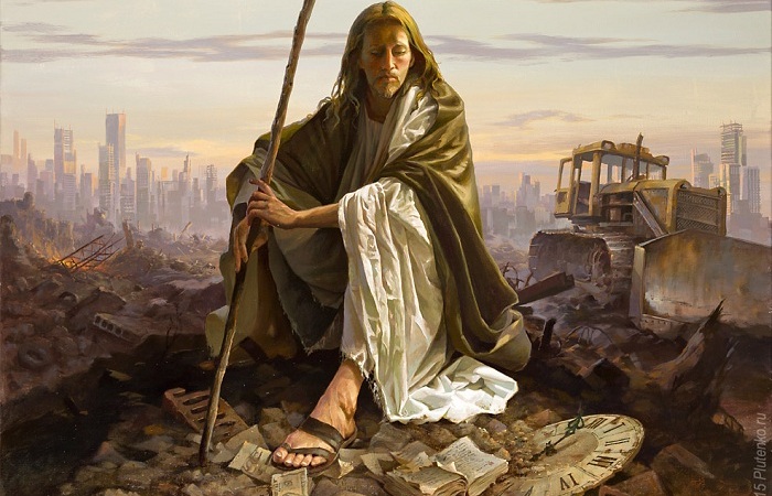 «Христос в пустыне». Автор: Станислав Плутенко.