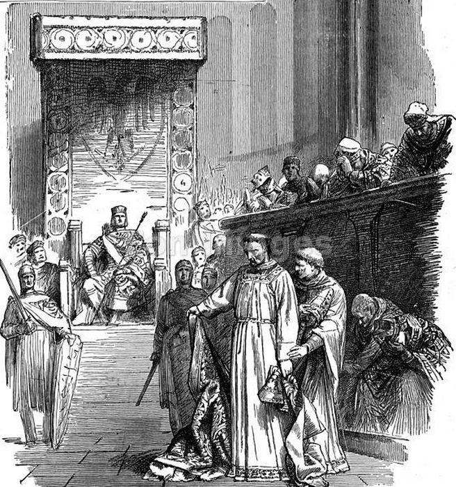 Синод Сутри сверг трех пап за симонию (покупку и продажу сана): Бенедикта IX, Сильвестра III и Григория VI