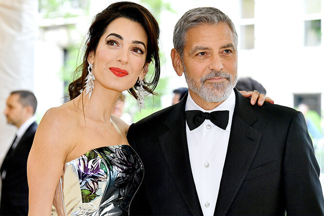 Амаль Аламуддин и Джордж Клуни. / Фото: https://www.marieclaire.ru