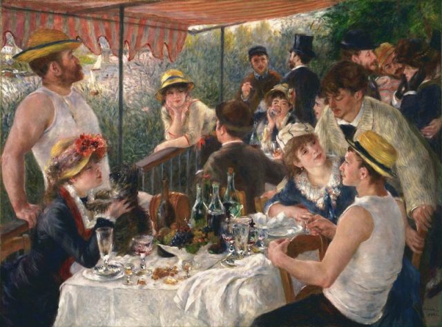 «Завтрак гребцов», картина Пьера Огюста Ренуара, 1880–1881