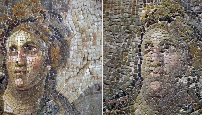 Римские мозаики в Турции.