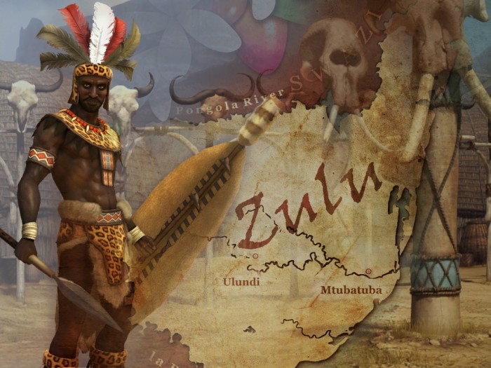 Чака - король Страны зулусов.
