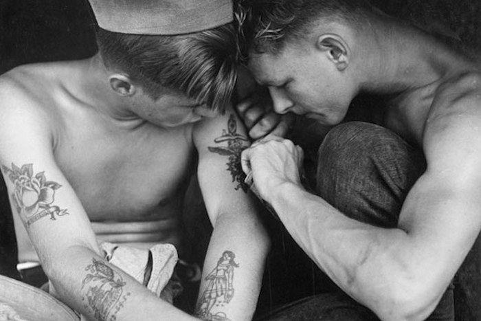 Татуировки моряков.