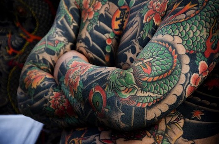 Японские татуировки.