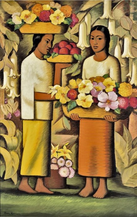 «Цветы Мексики». Альфредо Рамос Мартинес