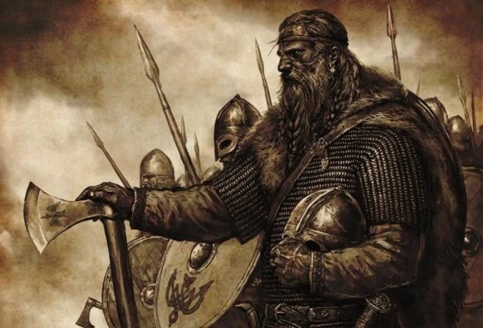 Викинги - суровые мореходы и воины.