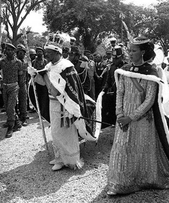 Африканский диктатор Жан Бокасса.