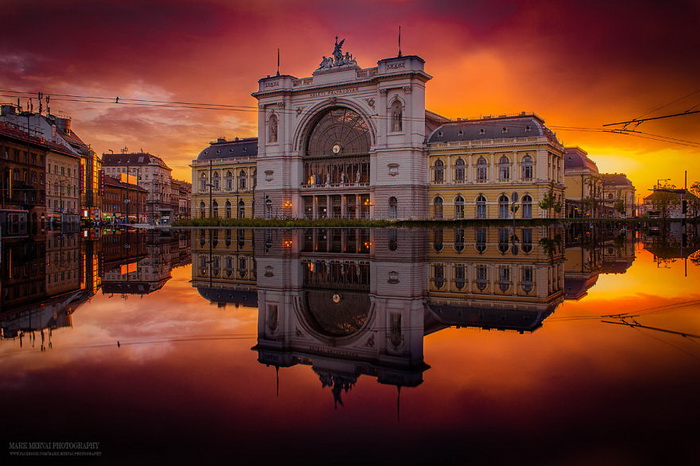 Невероятные фотографии Будапешта на закате солнца