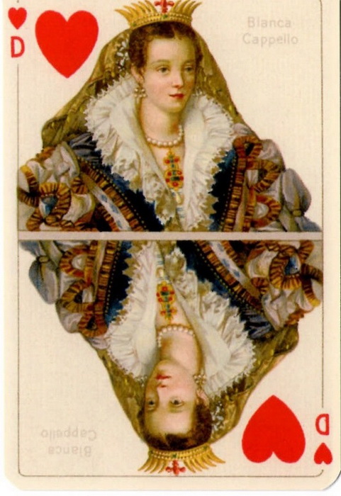 Бьянка Капелло, эрцгерцогиня Тосканская. Сувенирная колода карт