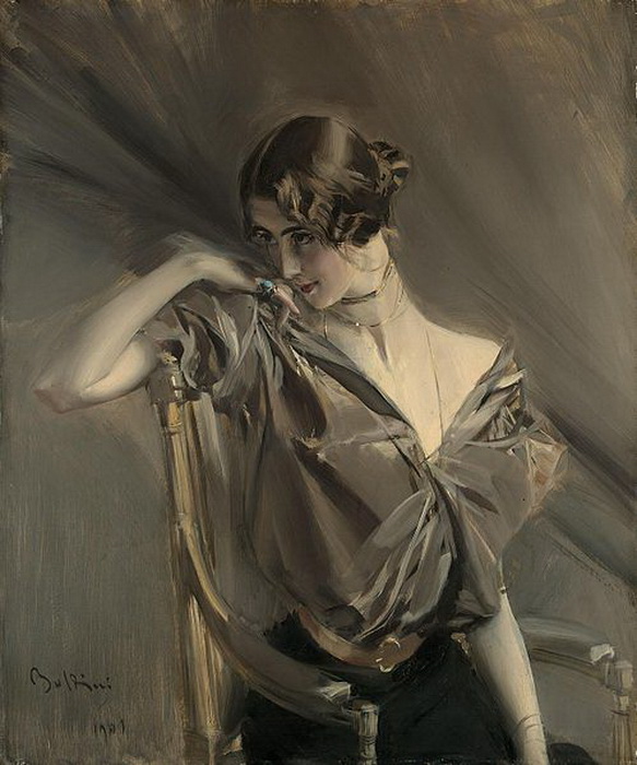Джованни Болдини. Портрет Клео де Мерод, 1901 г.