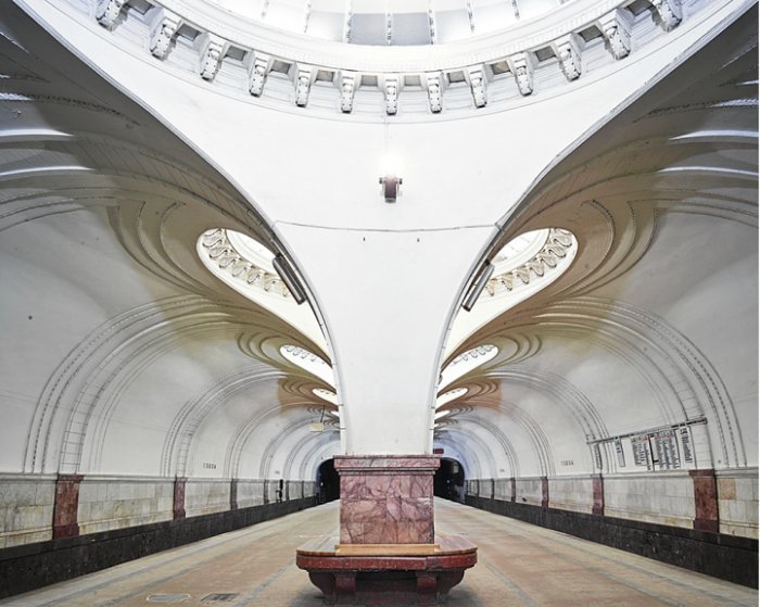 Станция метро Сокол, Москва