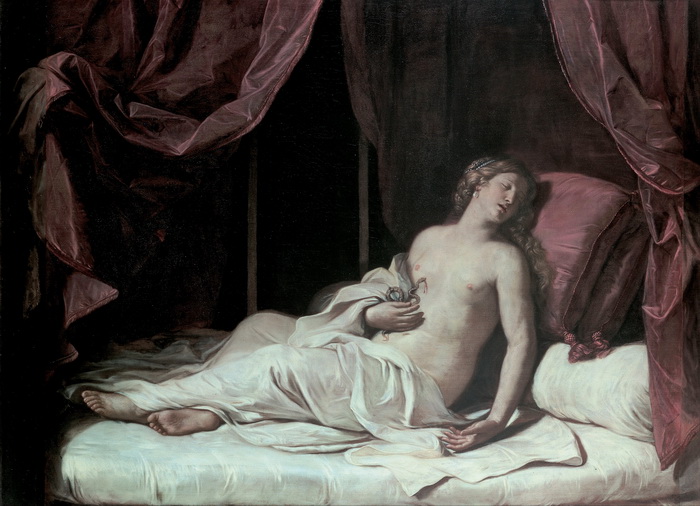 Смерть Клеопатры. Джованни Франческо Барбьери, 1648 год