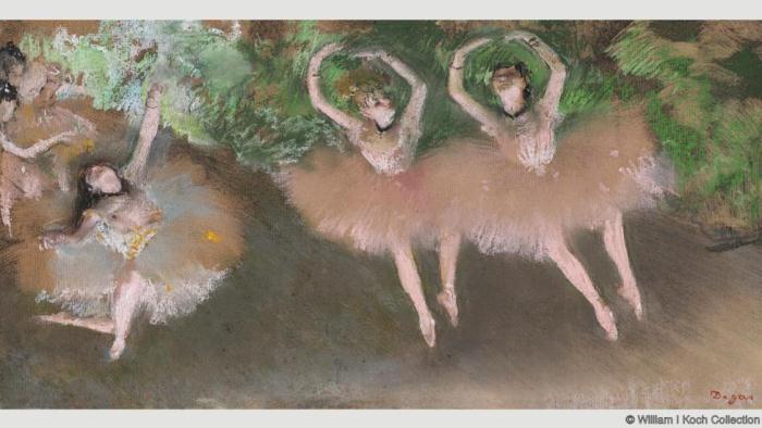 Сцена балета. Эдгар Дега. 1879