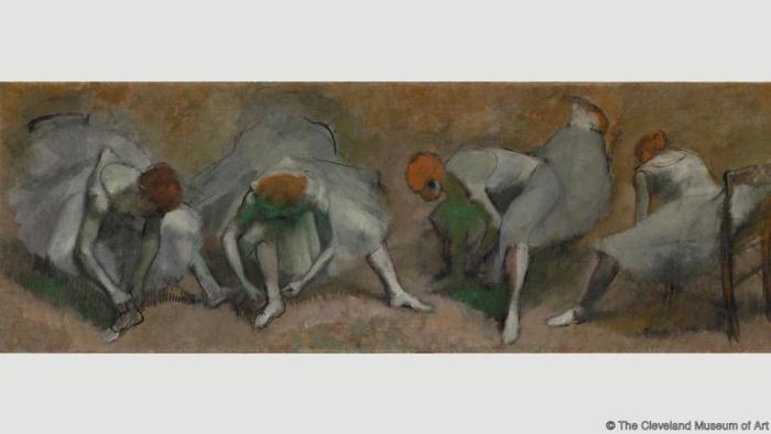 Frieze of Dancers. Эдгар Дега. 1895