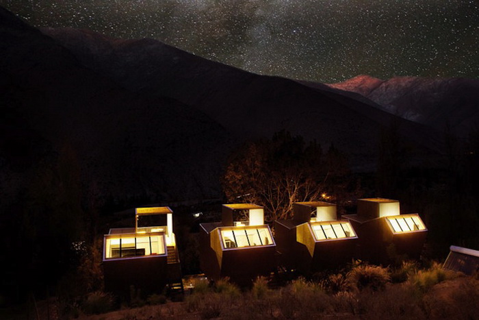 Отель Эльки Домос (Elqui Domos), где можно любоваться звездным небом