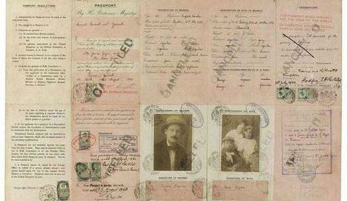 Паспорт Джеймса Джойса
