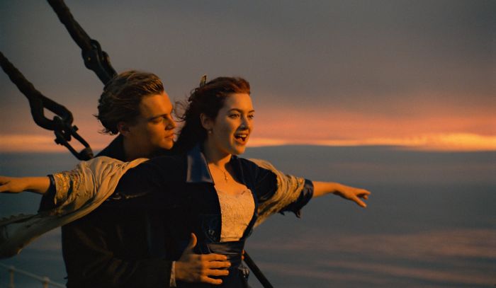 Кадр из фильма «Титаник».