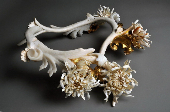Скульптуры из костей животных от Дженнифер Траск (Jennifer Trask)
