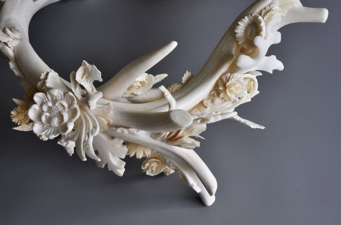 Скульптуры из костей животных от Дженнифер Траск (Jennifer Trask)