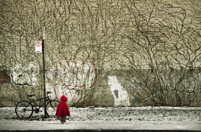 Люди и граффити: фотопроект от Julien Coquentin
