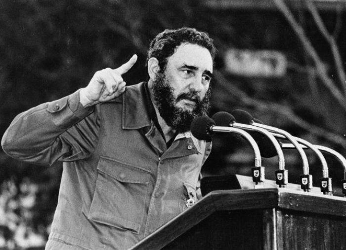 История меня оправдает: Фидель Кастро во время выступления. Фото: tvc.ru