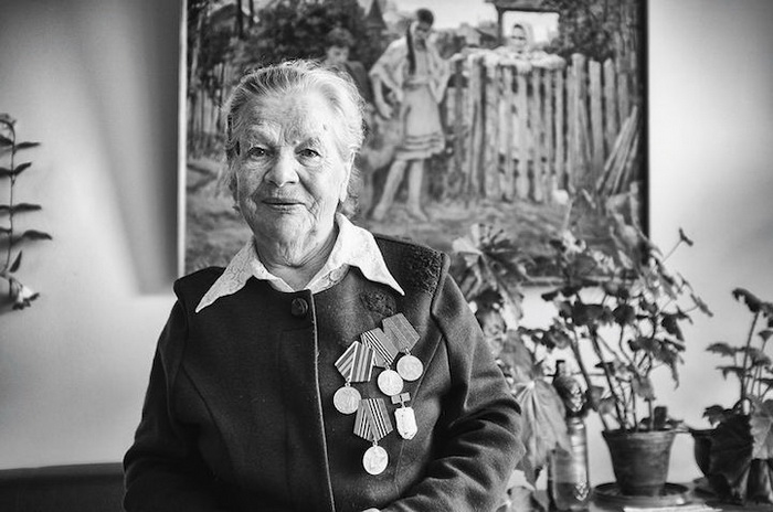 Анастасия, 84 года, г. Ленинград, няня. Недавно вышла замуж и хочет, чтобы они с мужем были здоровы. Хочет помогать людям