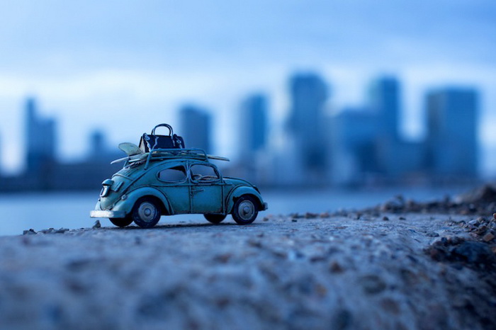 Фотографии игрушечных автомобилей от Ким Лойенбергер (Kim Leuenberger)