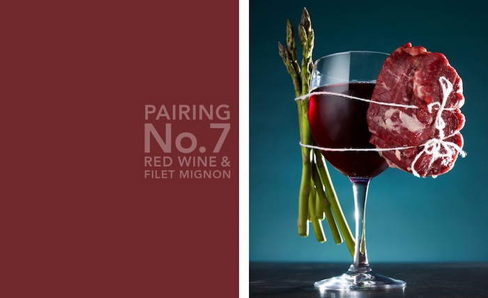 Красное вино и филе-миньон. Аппетитные фотографии еды и напитков от Кайла Дреира