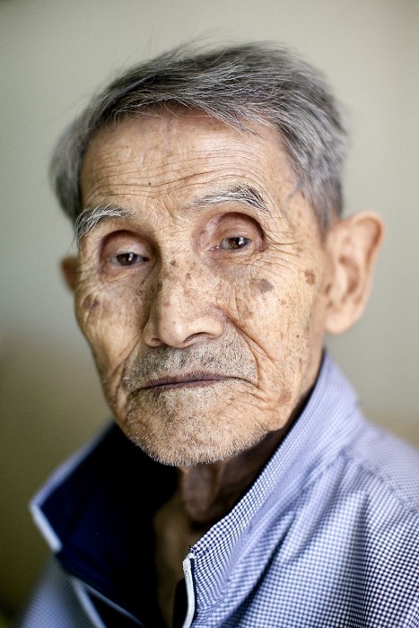 Kang Neung-hwan, 94 года, воссоединился с сыном в феврале 2014 года.