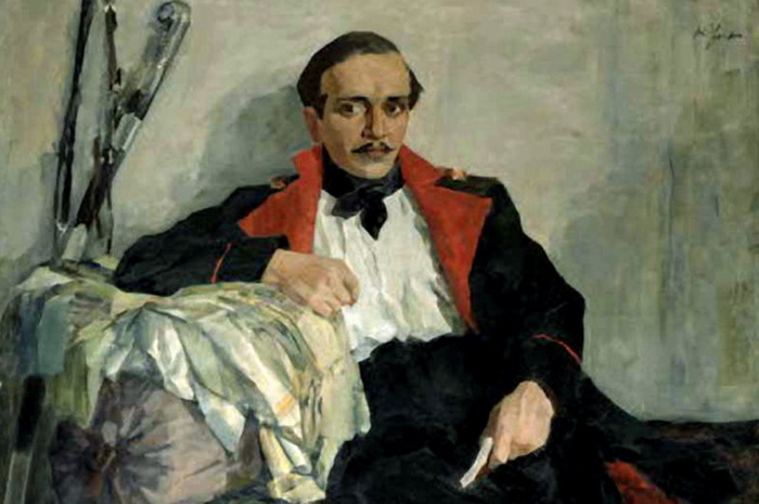 Портрет М. Ю. Лермонтова. Николай Ульянов, 1930 год