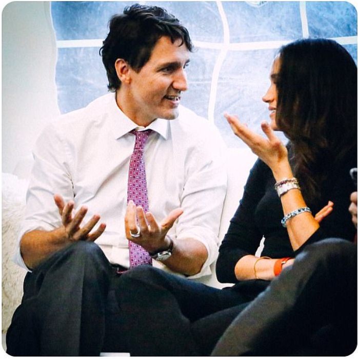 Дискуссия с премьер-министром Канады Джастином Трюдо. Октябрь, 2016 г.