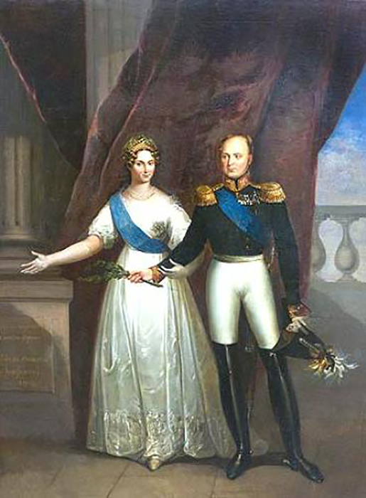 Елизавета Алексеевна и император Александр I