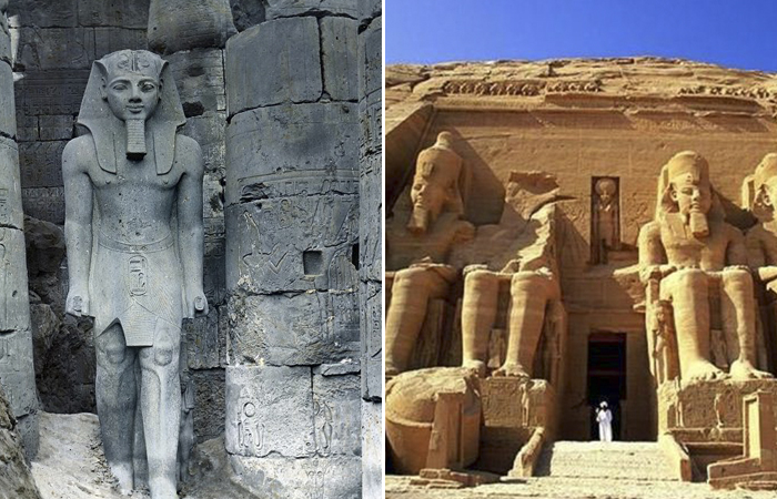 Рамсес II - великий египетский фараон.
