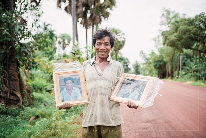 Мое первое селфи: Фотопроект для жителей Камбоджи.