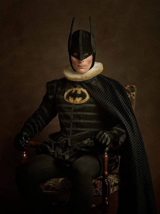 Фотографии супергероев от Sacha Goldberger