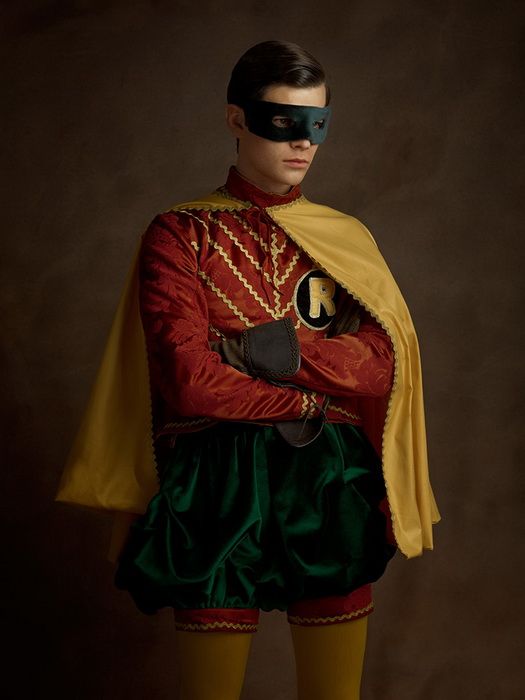 Фотографии супергероев от Sacha Goldberger