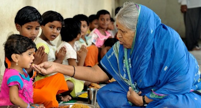 Sindhutai Sapkal известна в Индии, как «Мать сирот».