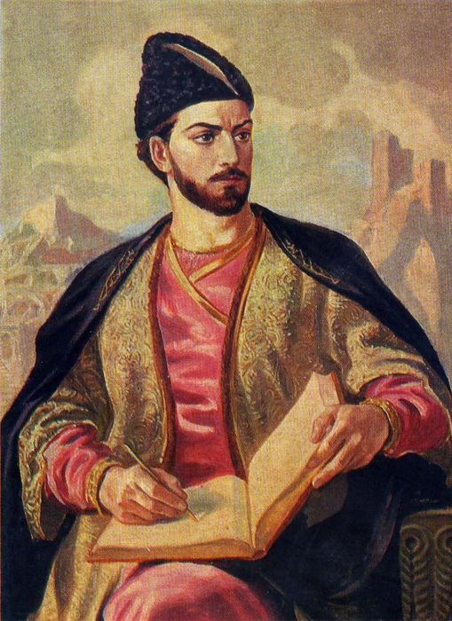 Портрет Шота Руставели.