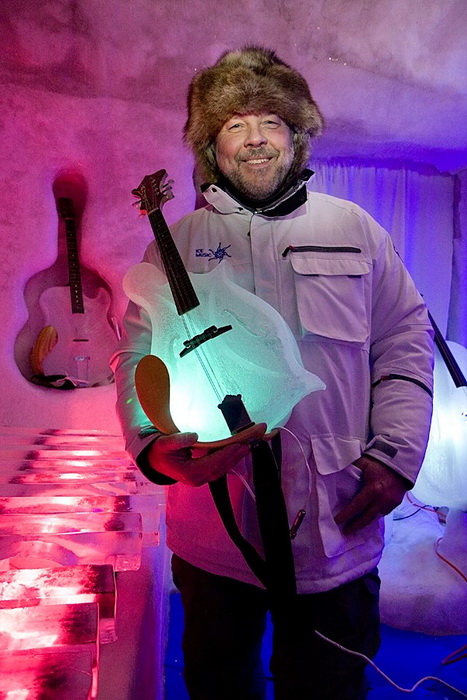 Ice Music: музыкальные инструменты изо льда