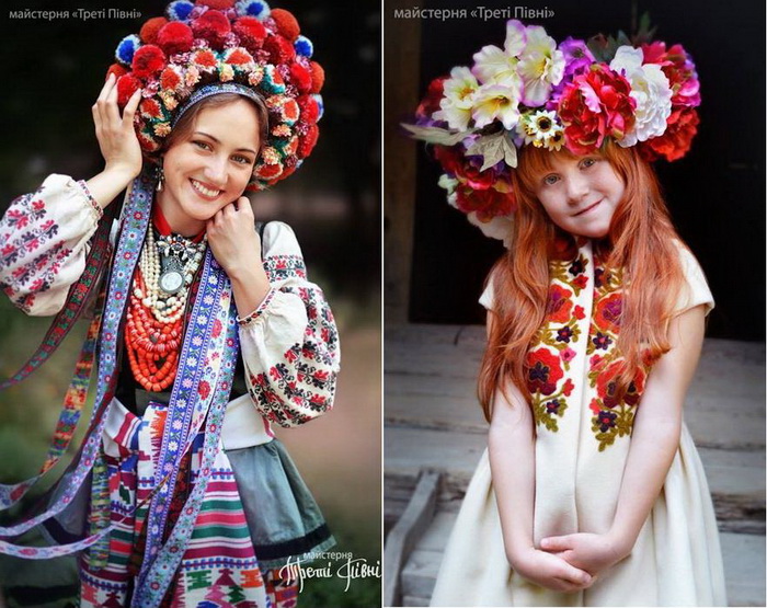 Украинки в венках в невероятно красивом фотопроекте арт-мастерской Треті півні